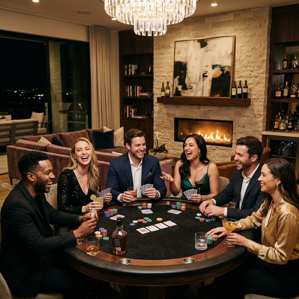 Private poker party event package